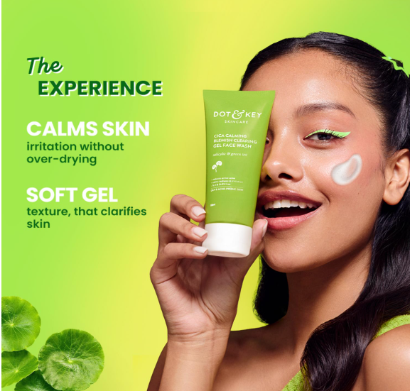 Dot & Key CICA Face Wash for Acne Prone Skin 100ml