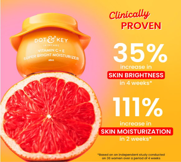 Dot & Key Vitamin C + E Sorbet Super Bright Moisturizer For Face |60Ml