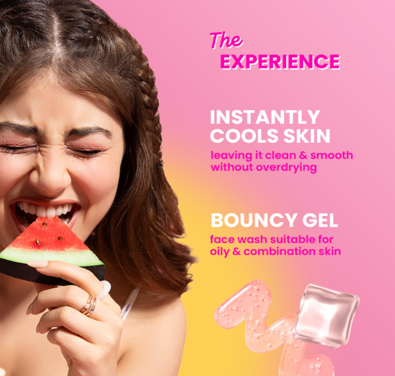 Dot & Key Watermelon Cooling Gel Face Wash 100Ml
