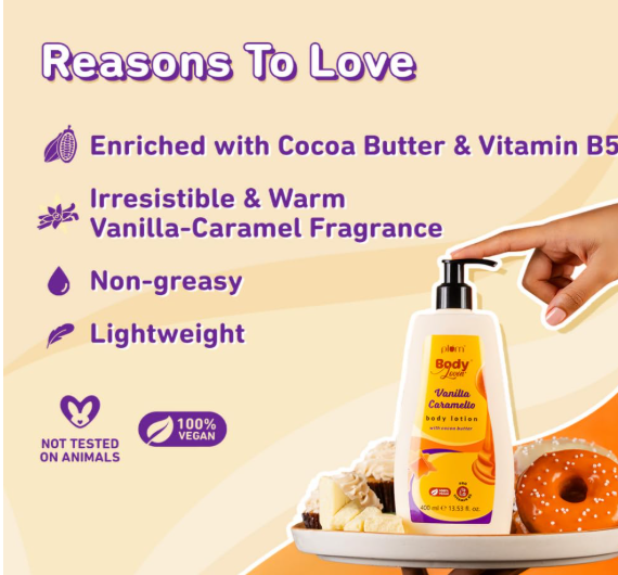Plum BodyLovin' Vanilla Caramello Body Lotion 400ml