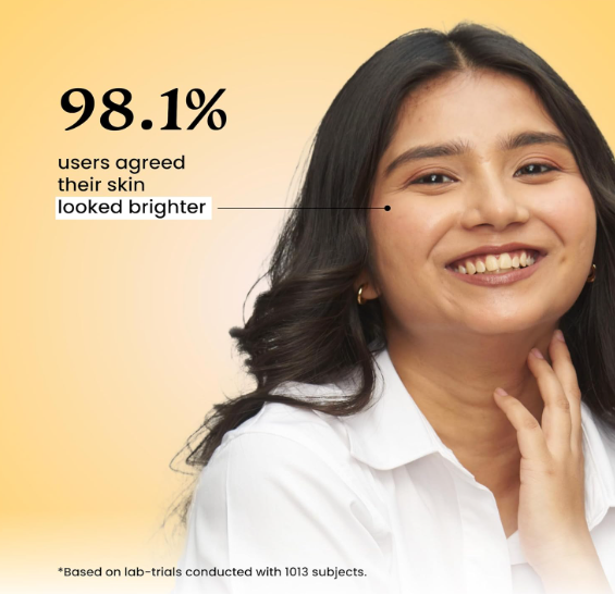 Foxtale SPF 50 Vitamin C Glow Sunscreen with PA++++ & Niacinamide , 50 ml