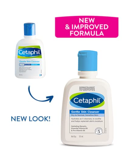Cetaphil Gentle Skin Cleanser 125ml ( Pack of 2)