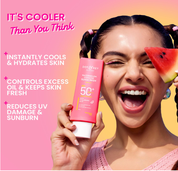 Dot &amp; Key Watermelon Cooling Sunscreen SPF 50+ PA++++  50g