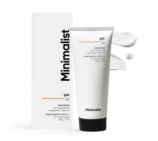 Minimalist Sunscreen SPF 50 PA++++, 50g (Pack of 1)