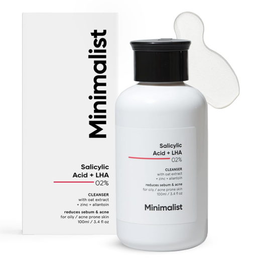 Minimalist Anti-Acne Salicylic Acid 2% Face Wash For Oily , Acne Prone Skin 100 ml